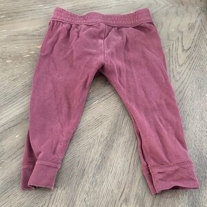 kate quinn Ribbed Baby/Toddler Leggings - Mauve